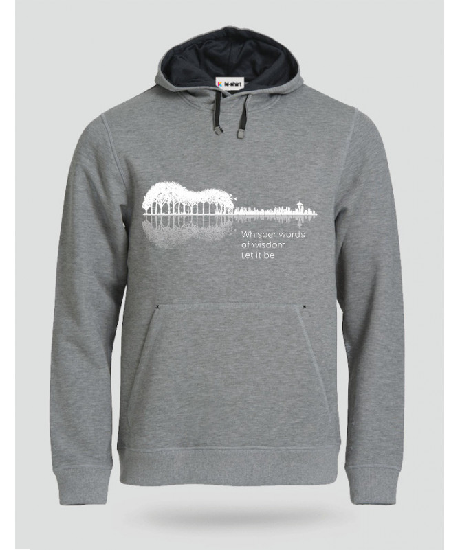 Let it be Felpa Premium con cappuccio Uomo