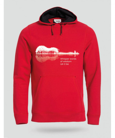 Let it be Felpa Premium con cappuccio Uomo