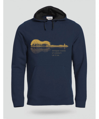 Let it be Felpa Premium con cappuccio Uomo