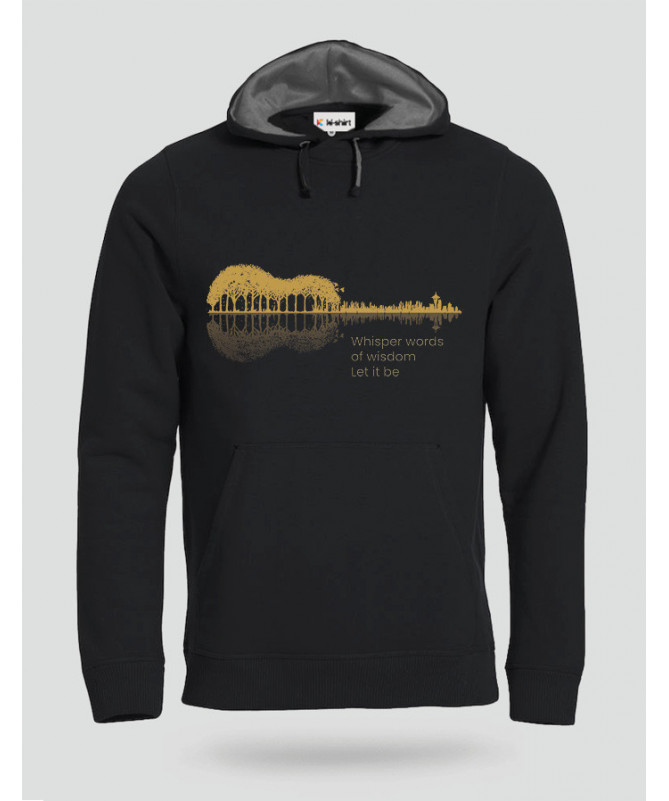 Let it be Felpa Premium con cappuccio Uomo