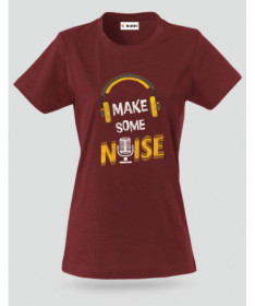 Make some noise T-shirt Basic Donna