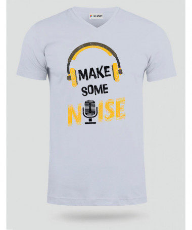 Make some noise T-shirt Scollo V