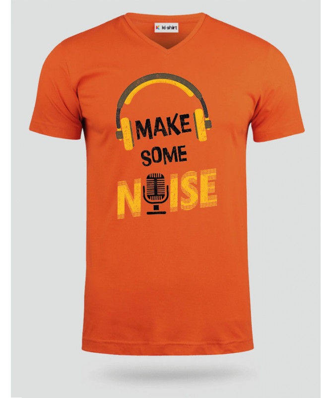 Make some noise T-shirt Scollo V