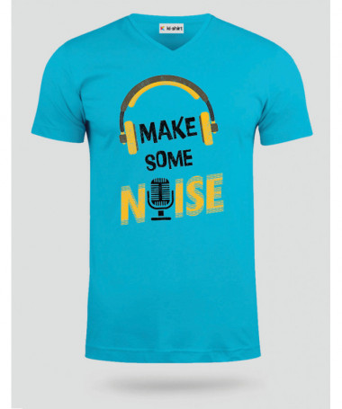 Make some noise T-shirt Scollo V