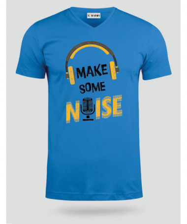 Make some noise T-shirt Scollo V