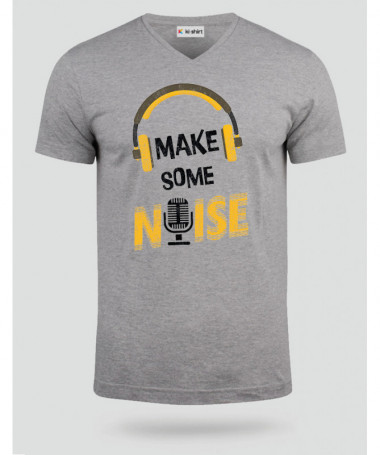 Make some noise T-shirt Scollo V
