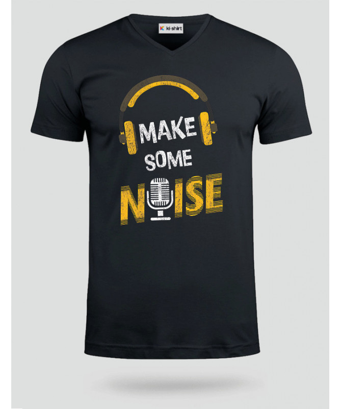 Make some noise T-shirt Scollo V
