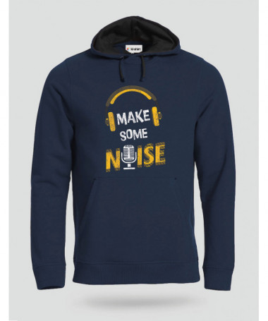 Make some noise Felpa Premium con cappuccio Uomo