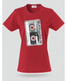 Musicassetta T-shirt Basic Donna