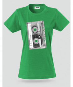 Musicassetta T-shirt Basic Donna