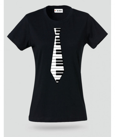 Piano T-shirt Basic Donna