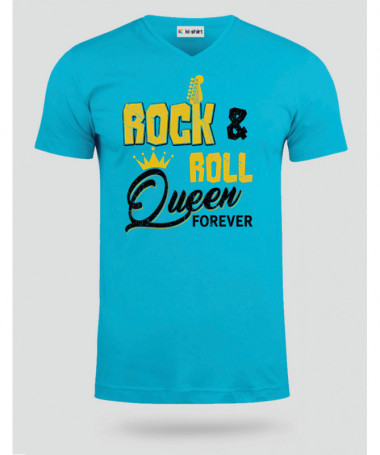 Queen forever T-shirt Scollo V