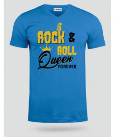 Queen forever T-shirt Scollo V