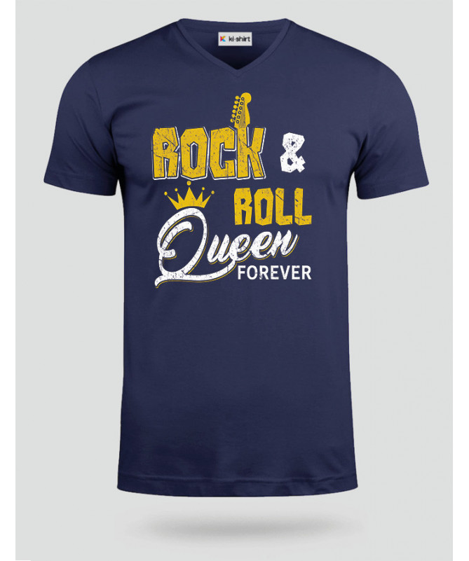 Queen forever T-shirt Scollo V