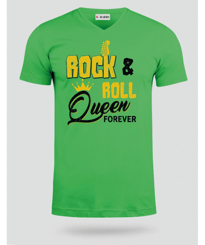 Queen forever T-shirt Scollo V