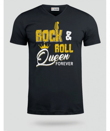 Queen forever T-shirt Scollo V