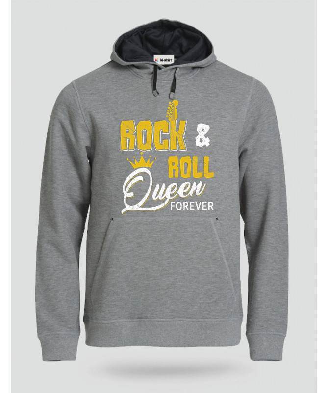 Queen forever Felpa Premium con cappuccio Uomo