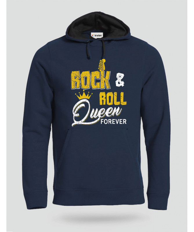 Queen forever Felpa Premium con cappuccio Uomo