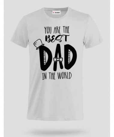 Best Dad T-shirt Basic Uomo