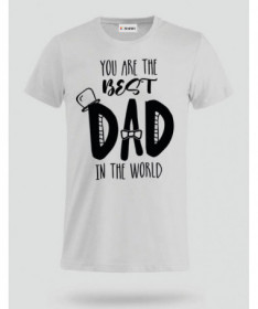 Best Dad T-shirt Basic Uomo