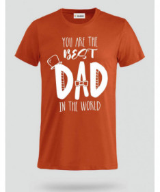 Best Dad T-shirt Basic Uomo