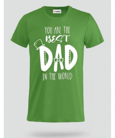 Best Dad T-shirt Basic Uomo
