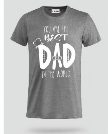 Best Dad T-shirt Basic Uomo