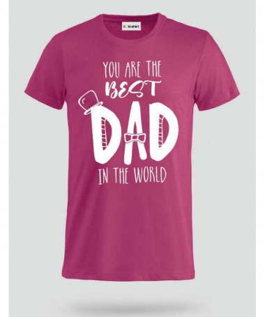 Best Dad T-shirt Basic Uomo