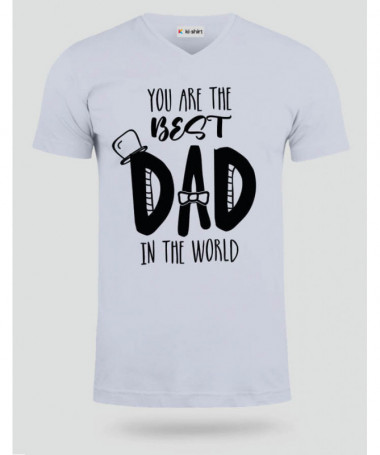 Best Dad T-shirt Scollo V
