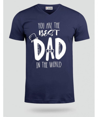 Best Dad T-shirt Scollo V