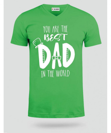 Best Dad T-shirt Scollo V