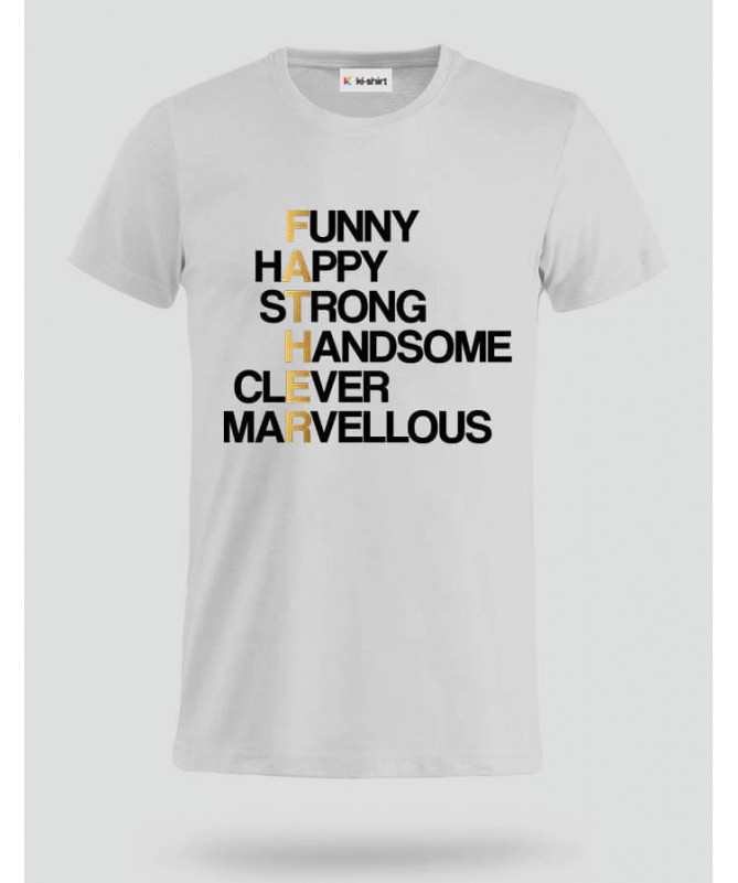 Father T-shirt Basic Uomo