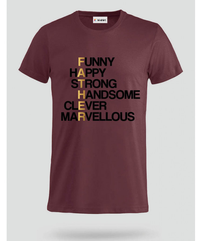 Father T-shirt Basic Uomo