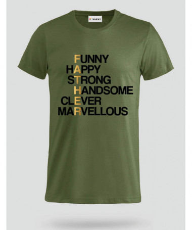 Father T-shirt Basic Uomo