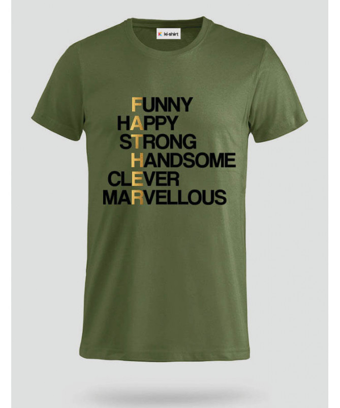 Father T-shirt Basic Uomo