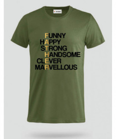 Father T-shirt Basic Uomo
