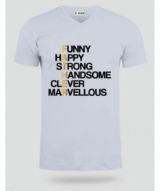 Father T-shirt Scollo V