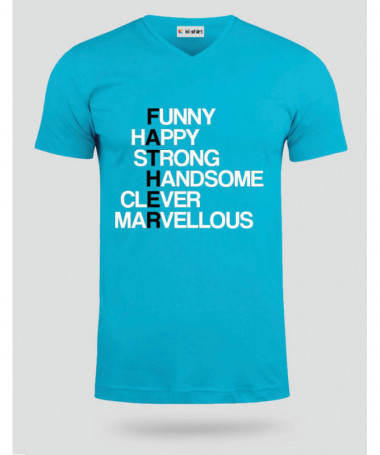 Father T-shirt Scollo V