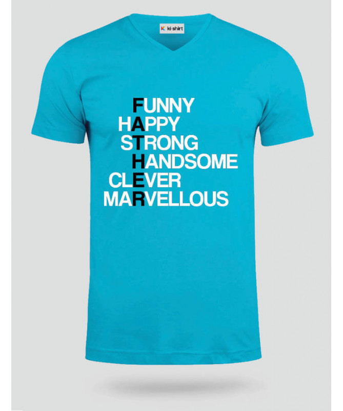 Father T-shirt Scollo V