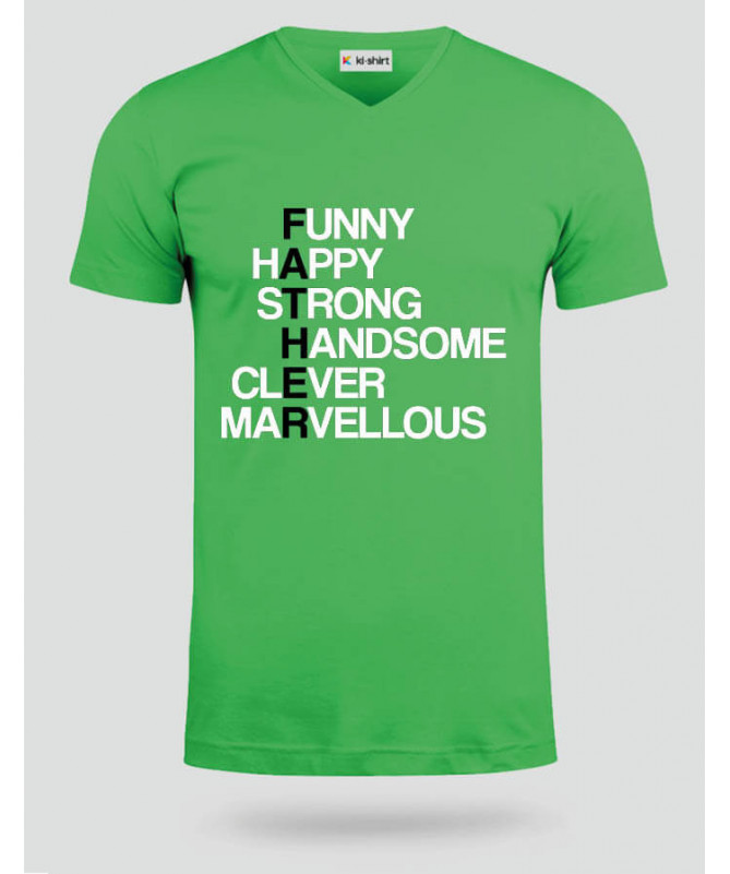 Father T-shirt Scollo V