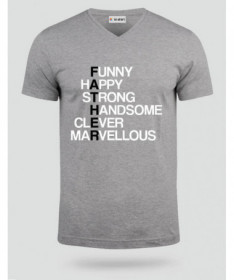 Father T-shirt Scollo V