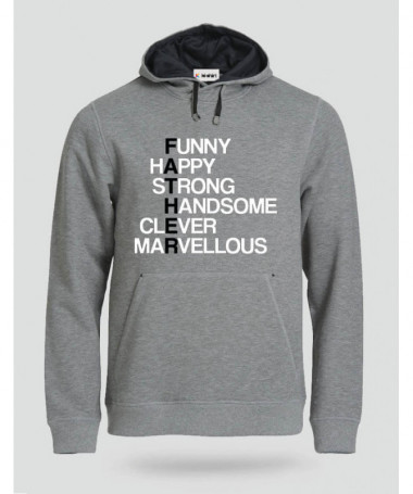 Father Felpa Premium con cappuccio Uomo