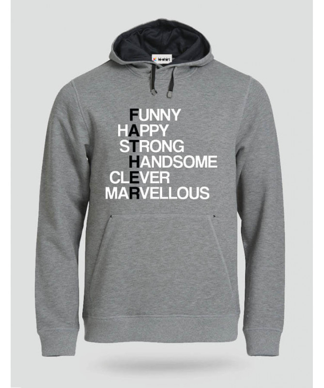 Father Felpa Premium con cappuccio Uomo