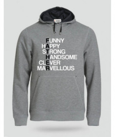 Father Felpa Premium con cappuccio Uomo