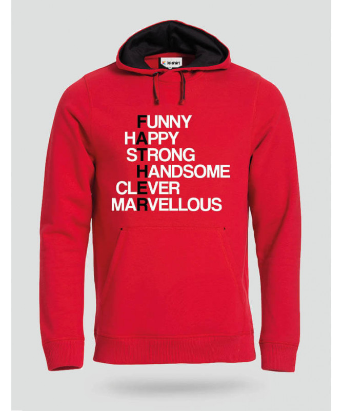 Father Felpa Premium con cappuccio Uomo