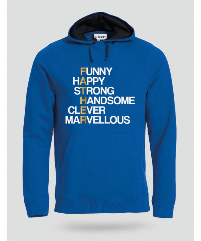 Father Felpa Premium con cappuccio Uomo