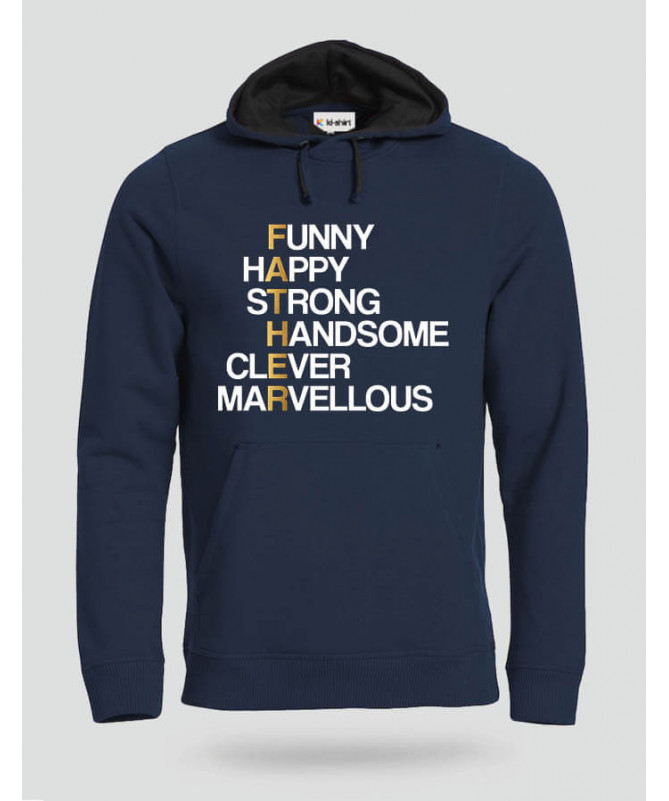 Father Felpa Premium con cappuccio Uomo