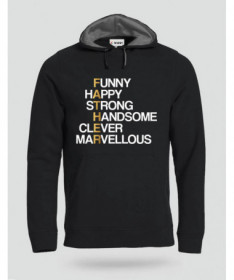 Father Felpa Premium con cappuccio Uomo