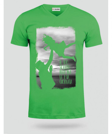 Felicità T-shirt Scollo V