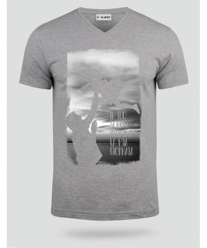 Felicità T-shirt Scollo V